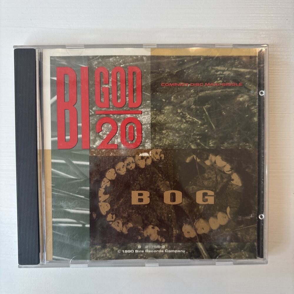 Vintage 1990 Bigod 20 The Bog CD Single 9 21755-2 Front 242 Jean-Luc De Meyer